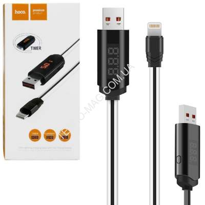 USB Cable Hoco U29 LED Timer Lightning 1m фото