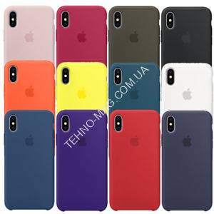 Silicone Case iPhone X/XS Original фото