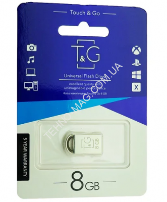 USB Flash Drive T&G 8gb Metal 107 фото