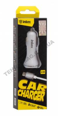 Автомобильное зарядное устройство Inkax CD-12 Lightning фото