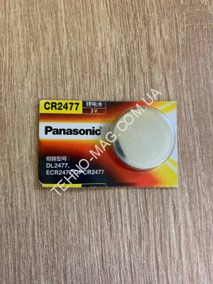 Батарейка Panasonic CR 2477 Lithium фото