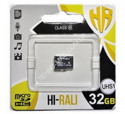 Hi-Rali MicroSDHC 32gb 10 Class фото
