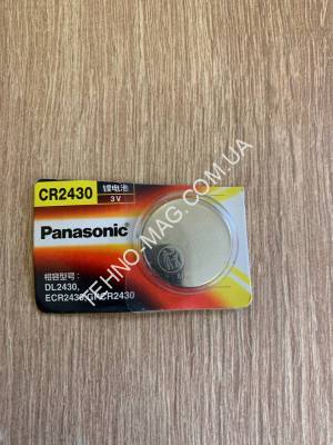Батарейка Panasonic CR 2430 Lithium фото