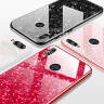 Чехол накладка Glass case Мрамор IPhone XR фото