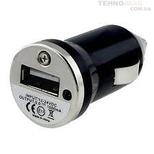 Автомобильное зарядное устройство 1USB  1A  фото