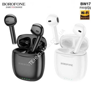 Bluetooth гарнитура Borofone BW17 (чорні) фото