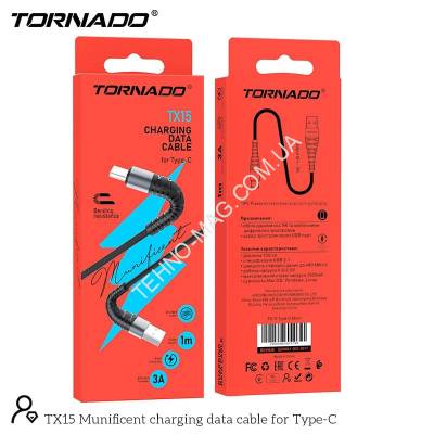 Кабель USB-C Tornado TX15 Type-C 1m фото