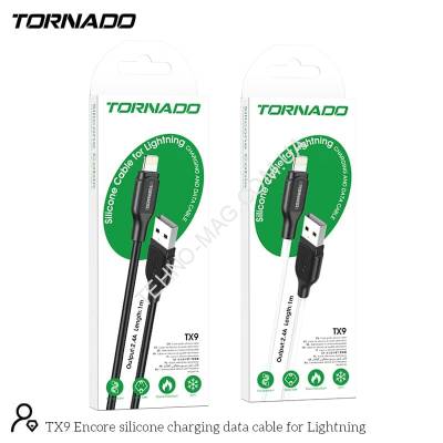 Кабель USB-L Tornado TX9 SILICONE Lightning 1m фото